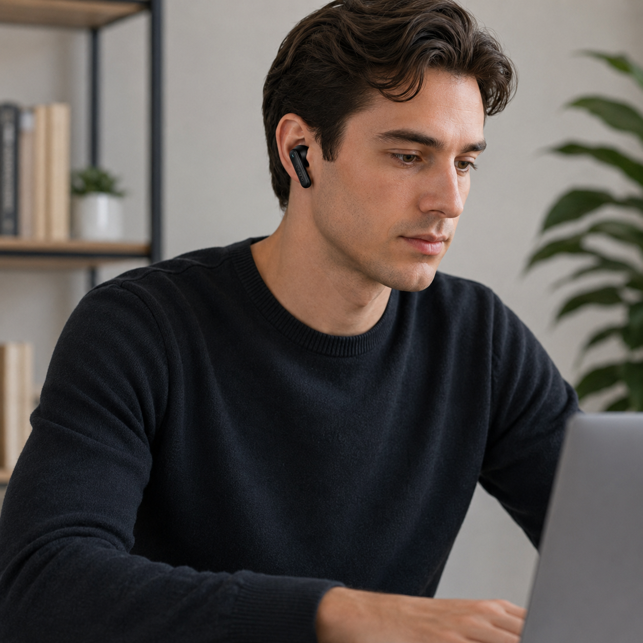 Audeeo Aeropods Pure Silence | ANC+ENC LED Earbuds | FREE Fast-charging PowerBank!
