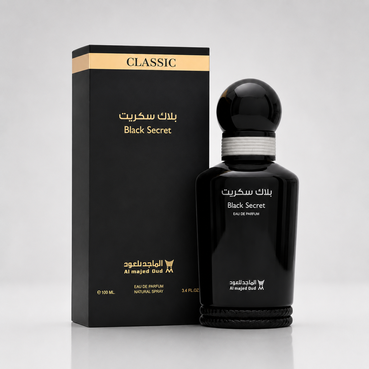 Black Secret by Al Majed Oud | 100ml Eau de Parfum