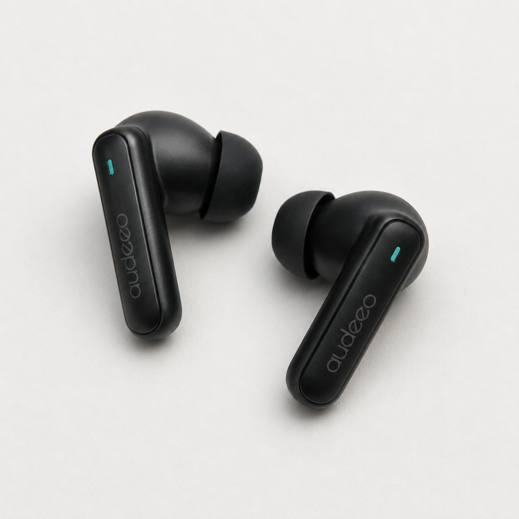 Audeeo Aeropods Pure Silence | ANC+ENC LED Earbuds | FREE Fast-charging PowerBank!