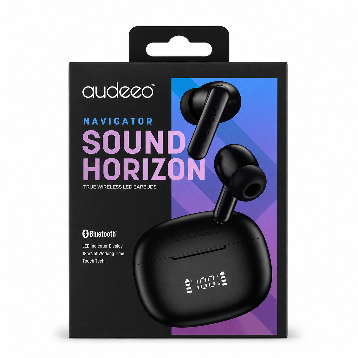 Audeeo Sound Horizon | True Wireless LED Earbuds