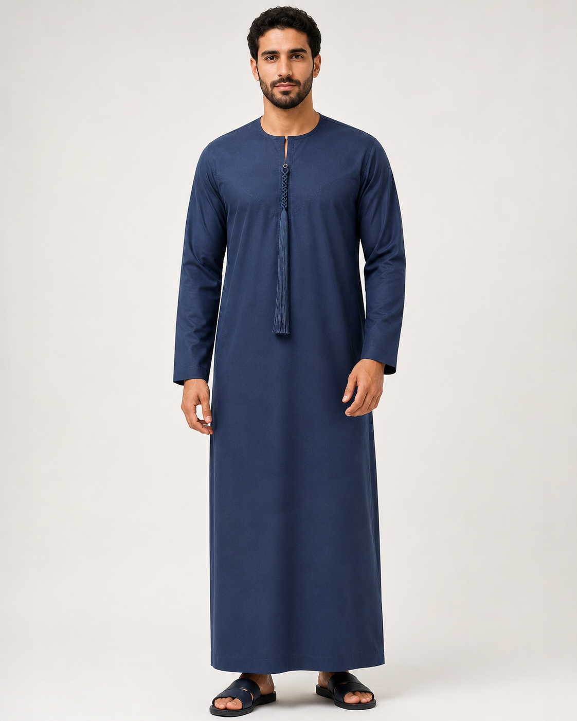 Emirati Style Thobe | Premium Cotton Fabric