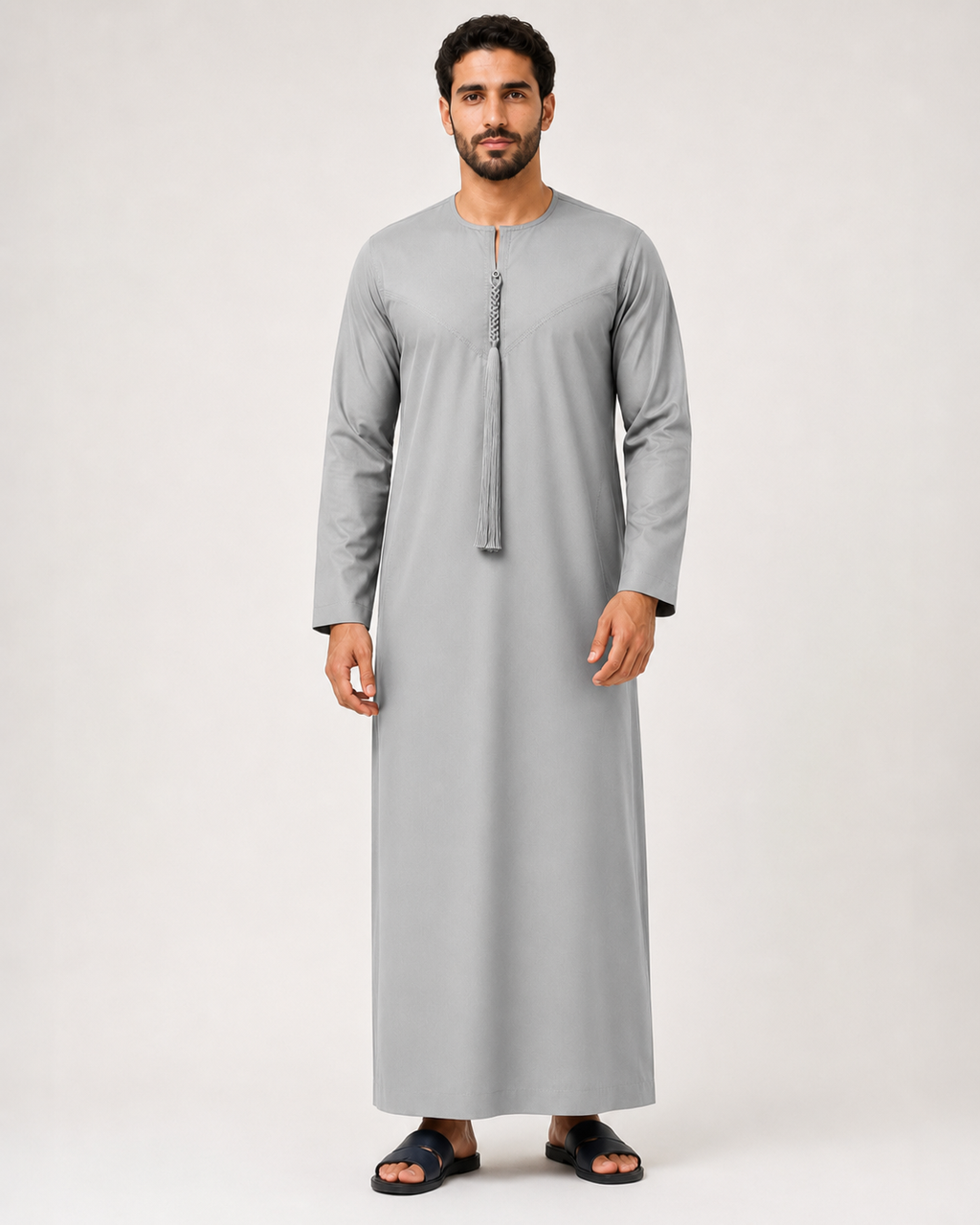 Emirati Style Thobe | Premium Cotton Fabric