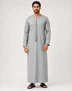 Emirati Style Thobe | Premium Cotton Fabric