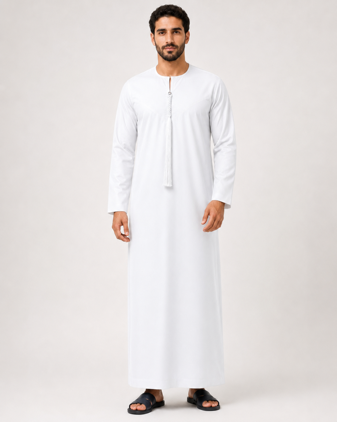 Emirati Style Thobe | Premium Cotton Fabric